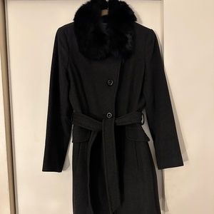 Forecaster of Boston Platinum Grey Wool coat